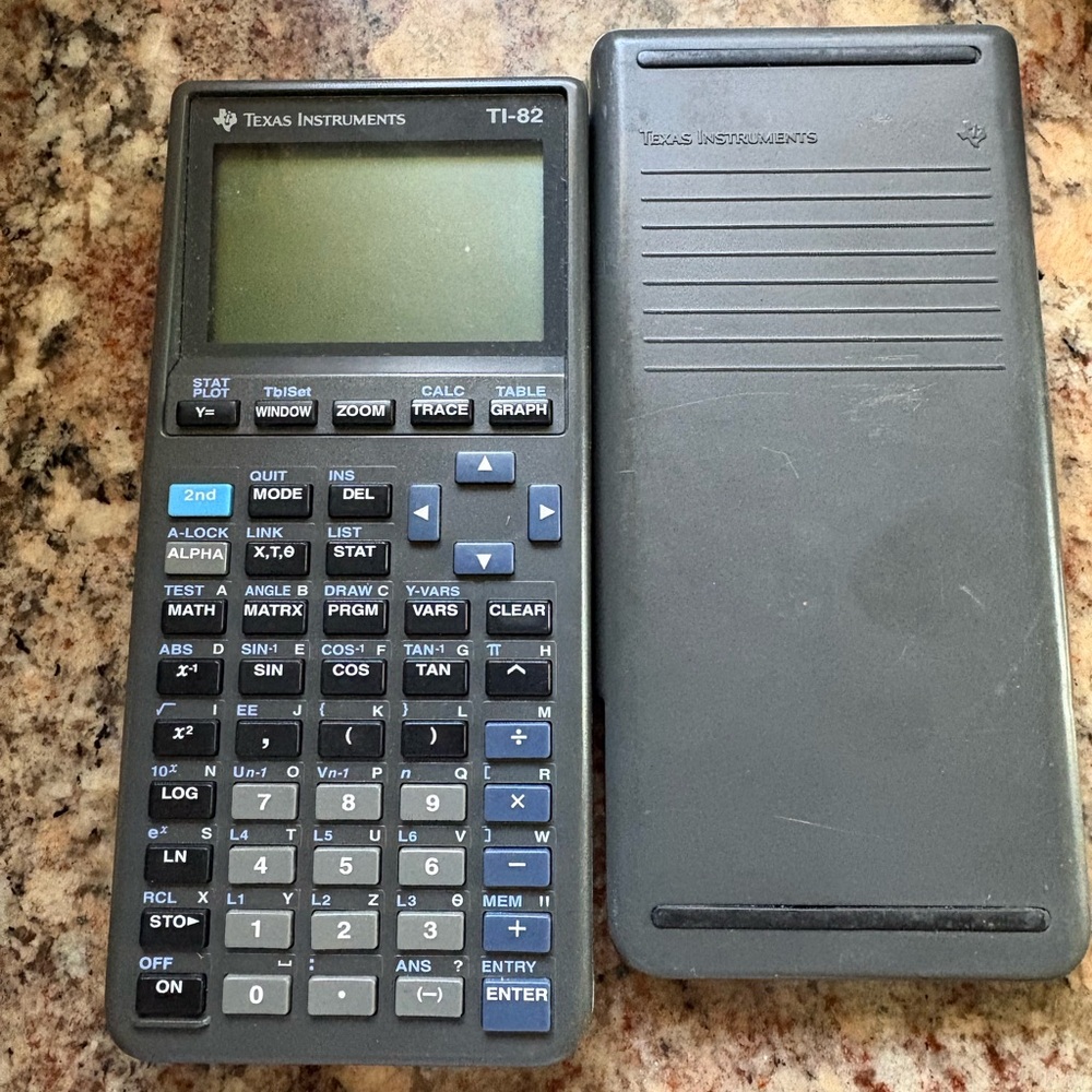 Texas Instruments TI-82 Graphing Calculator - Black